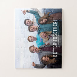 Benutzerdefiniertes Foto Gemeinsam Wiedersehen Puzzle