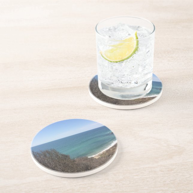 Benutzerdefiniertes Foto Getränkeuntersetzer (Seite)