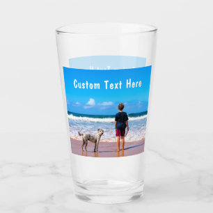 Benutzerdefiniertes Foto-Glas Gift Ihre Fotos und  Glas