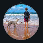 Benutzerdefiniertes Foto-Grafikboard mit Text Dartscheibe<br><div class="desc">Benutzerdefiniertes Foto- und Textboard - Ihr eigenes Design - Personalisierte Familie / Freunde oder Persönliche Dartboards Geschenk - Foto und Text hinzufügen - Vergrössern und verschieben oder entfernen und hinzufügen / Text mit Anpassungs-Tool ! Wählen Sie / fügen Sie Ihren bevorzugten Schriftart / Textfarbe / Größe! Sie können dieses Design...</div>