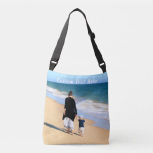 Benutzerdefiniertes Foto Großbildtasche Ihre Fotos Tragetaschen Mit Langen Trägern