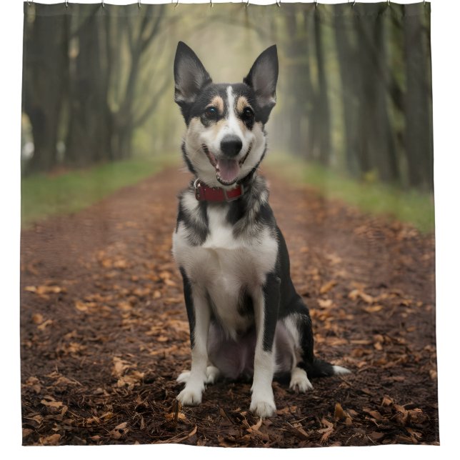 Benutzerdefiniertes Foto Hinzufügen eines eigenen  Duschvorhang (Vorderseite)