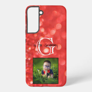 Benutzerdefiniertes Foto Hinzufügen eines Monogram Samsung Galaxy Hülle