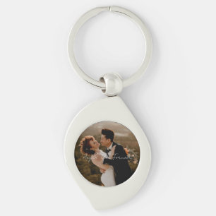 Benutzerdefiniertes Foto Hochzeit Familie Sohn Toc Schlüsselanhänger