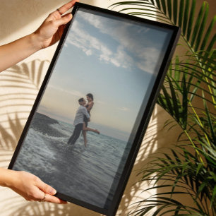 benutzerdefiniertes Foto Hochzeit  Poster