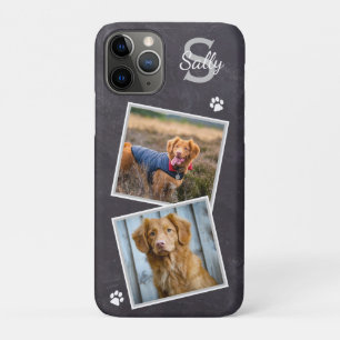 Benutzerdefiniertes Foto Hunde Katzen Slate Marble Case-Mate iPhone Hülle