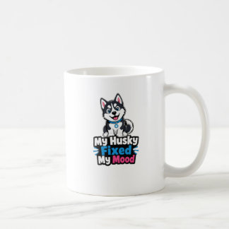 Benutzerdefiniertes Foto Husky Hund Husky Hat Mein Kaffeetasse