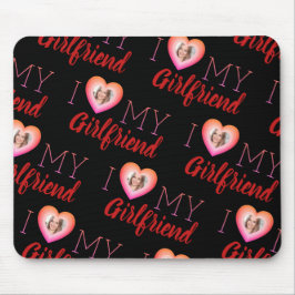 Benutzerdefiniertes Foto I Liebe Meine Freundin Bl Mousepad