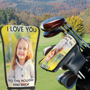 Benutzerdefiniertes Foto I Liebe Sie an den Rough  Golf Headcover