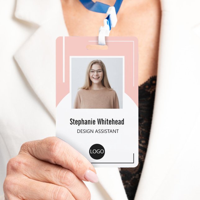 Benutzerdefiniertes Foto-ID-Logo des Mitarbeiters  Ausweis (Your photo ID employee badge is not just an identification tool, but a powerful communication medium)