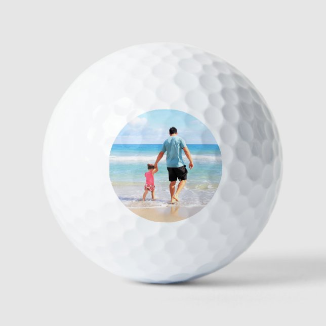 Benutzerdefiniertes Foto - Ihr eigenes Design - Be Golfball (Vorderseite)