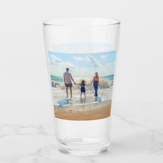 Benutzerdefiniertes Foto - Ihr eigenes Design - di Glas (Rückseite)