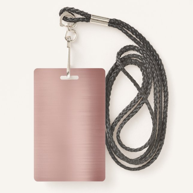 Benutzerdefiniertes Foto-Image für eine Blank-Rose Ausweis (Vorderseite mit Schlüsselband)