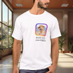 Benutzerdefiniertes Foto Instagram Social Media Pe T-Shirt<br><div class="desc">Wenn dein bester Freund der beste Freund aller ist! Personalisierte Shirts mit Pet-Einwirkung, sodass alle Hundefans mit Ihrem insta renommierten Lieblingstar behalten werden können. Ob Ausflüge in den Hundepark, ein Haustierladen oder Tierausstellungen und Marketing-Kampagnen, diese beruflichen Social Media Shirts sind perfekt, um Ihren besten Freund zu zeigen. Personalisieren Sie mit...</div>