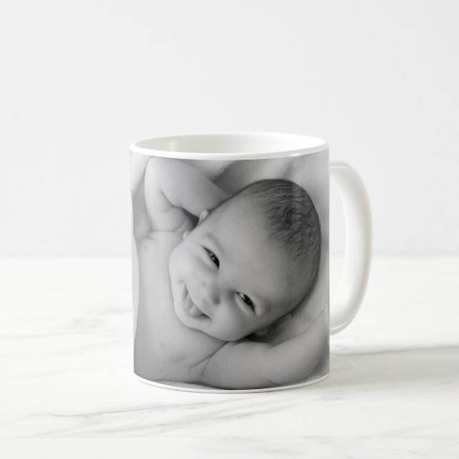Benutzerdefiniertes Foto Kaffeetasse (VorderseiteRechts)
