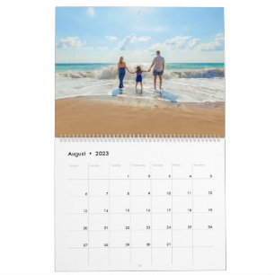 Benutzerdefiniertes Foto-Kalender-Geschenk mit Tex Kalender