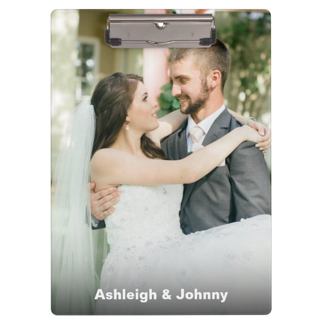 Benutzerdefiniertes Foto Klemmbrett (Vorderseite)