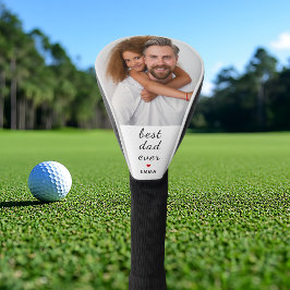 Benutzerdefiniertes Foto l Bester Vater Aller Zeit Golf Headcover