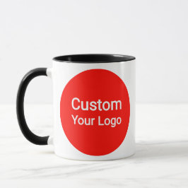 Benutzerdefiniertes Foto & Logo  | Personalisiert Tasse