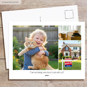Benutzerdefiniertes Foto Lustige Familienzitate Wi Postkarte