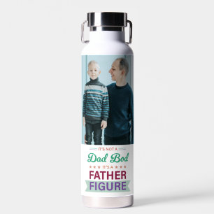 Benutzerdefiniertes Foto Lustiges Vater-Geschenk V Trinkflasche