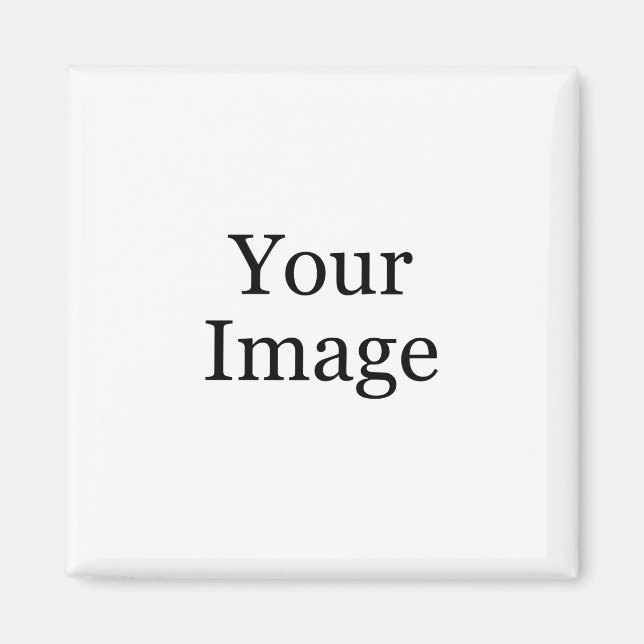 Benutzerdefiniertes Foto-Magnet Magnet (Vorne)