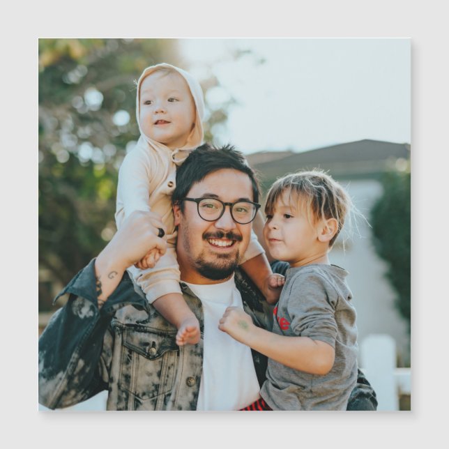 Benutzerdefiniertes Foto Magneteinladung (Vorderseite)