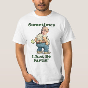 Benutzerdefiniertes Foto Manchmal Furze Ich Nur    T-Shirt