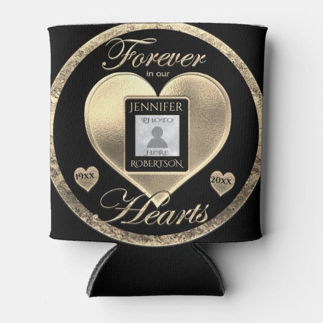 Benutzerdefiniertes Foto-Memorial für den liebende Dosenkühler (Vorderseite)