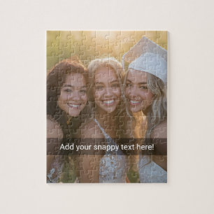 Benutzerdefiniertes Foto mit Ihrem eigenen Snapcha Puzzle