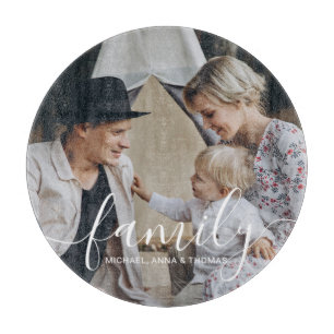 Benutzerdefiniertes Foto mit individuelle Name Schneidebrett