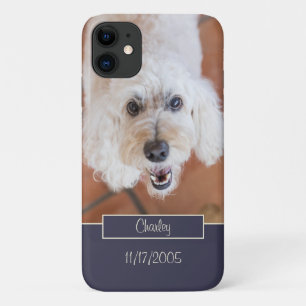 Benutzerdefiniertes Foto Mit Monogramm Anfangsname Case-Mate iPhone Hülle