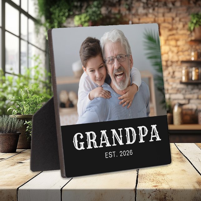 Benutzerdefiniertes Foto mit Opa Established und f Fotoplatte (Von Creator hochgeladen)