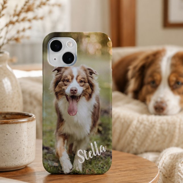 Benutzerdefiniertes Foto mit Personalisiertem Name Case-Mate iPhone Hülle (Von Creator hochgeladen)