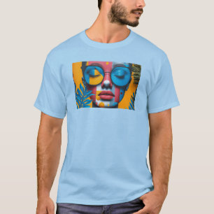 Benutzerdefiniertes Foto Modern Cool Elegant Selbs T-Shirt