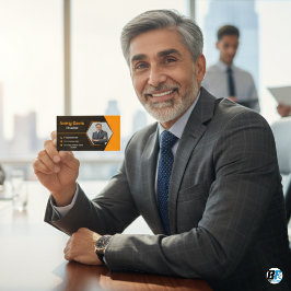 Benutzerdefiniertes Foto Moderne Minimalistische S Visitenkarte