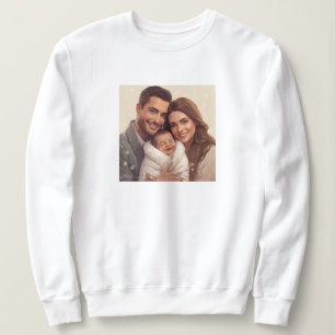 Benutzerdefiniertes Foto Modernes Muttertag Sweats Sweatshirt