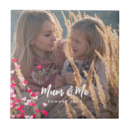 Benutzerdefiniertes Foto Modernes Schreiben gedeck Fliese