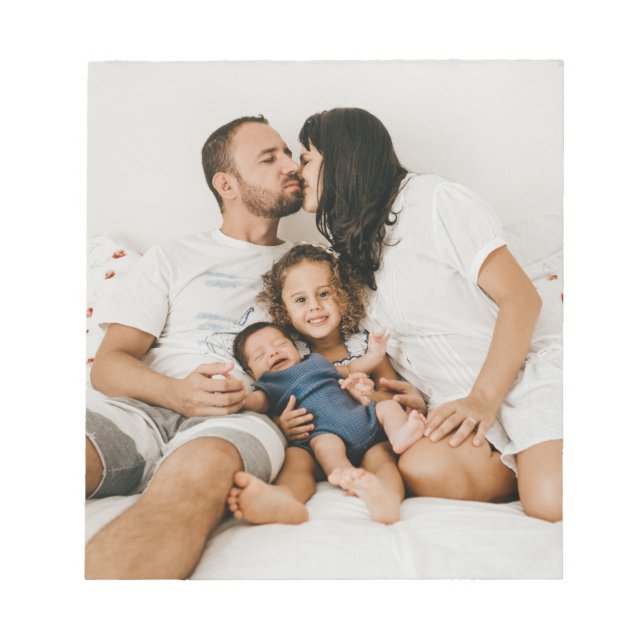 Benutzerdefiniertes Foto Notizblock (Vorderseite)