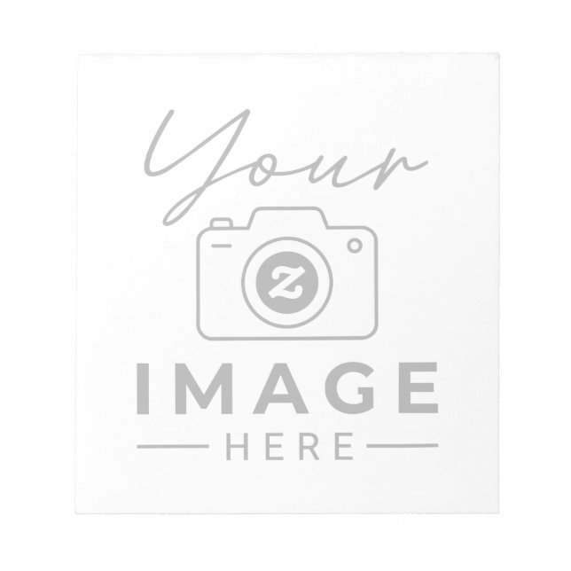 Benutzerdefiniertes Foto Notizblock (Vorderseite)