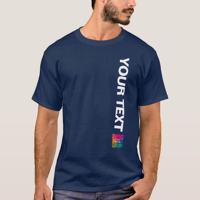 Benutzerdefiniertes Foto oder Logo hier Hinzufügen T-Shirt (Vorderseite)