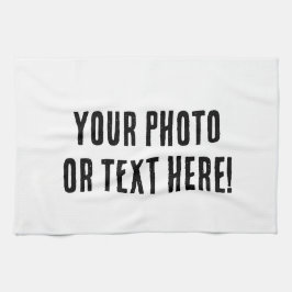 Benutzerdefiniertes Foto oder Text Geschirrtuch