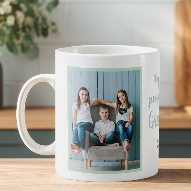 Benutzerdefiniertes Foto Oma Kaffeetasse (Personalized Photo mug for Grandma)