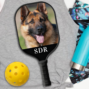Benutzerdefiniertes Foto Personalisiert 3 Initialm Pickleball Schläger
