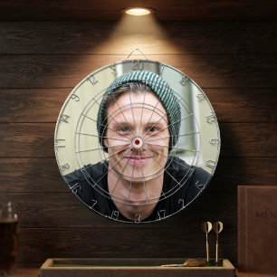 Benutzerdefiniertes Foto personalisiert Dartscheibe