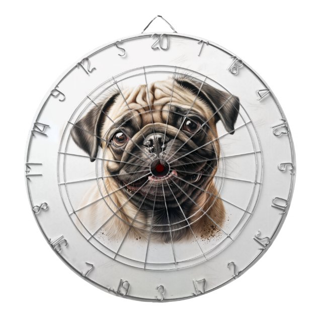 Benutzerdefiniertes Foto Personalisiert Foto-Dart- Dartscheibe (vorne)