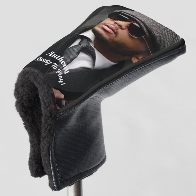Benutzerdefiniertes Foto Personalisiert Golf Headcover (3/4 Vorderseite)