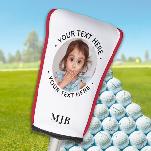 Benutzerdefiniertes Foto Personalisiert Golfer Mon Golf Headcover