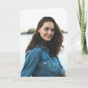 Benutzerdefiniertes Foto Personalisiert Karte
