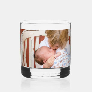 Benutzerdefiniertes Foto Personalisiert Whiskyglas